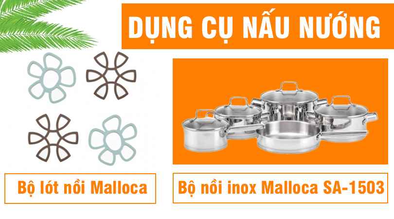 Dụng cụ nấu nướng Malloca